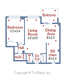 10201 Grosvenor Place  #604 floor plan